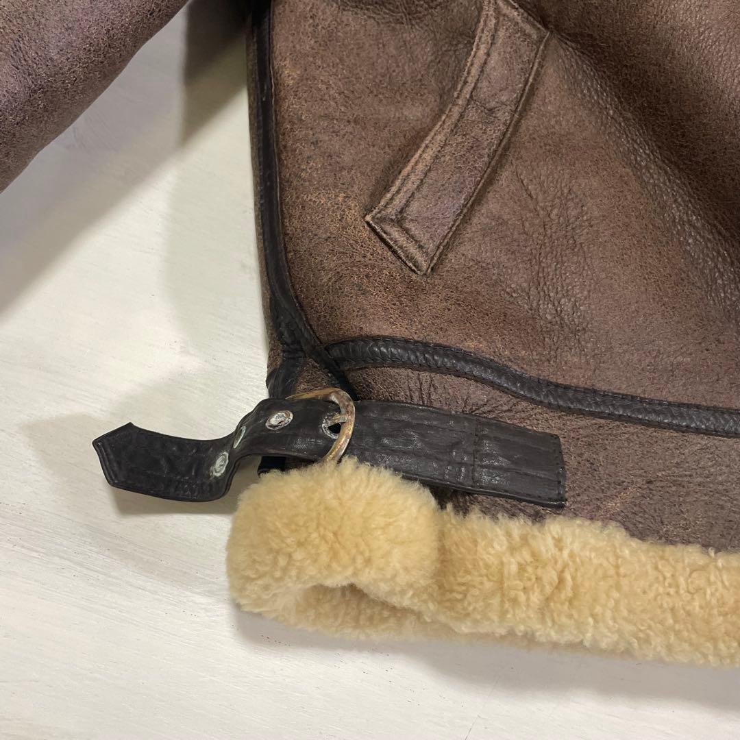 ビンテージ B-6 SHEEPSKIN ムートンジャケット　フライト