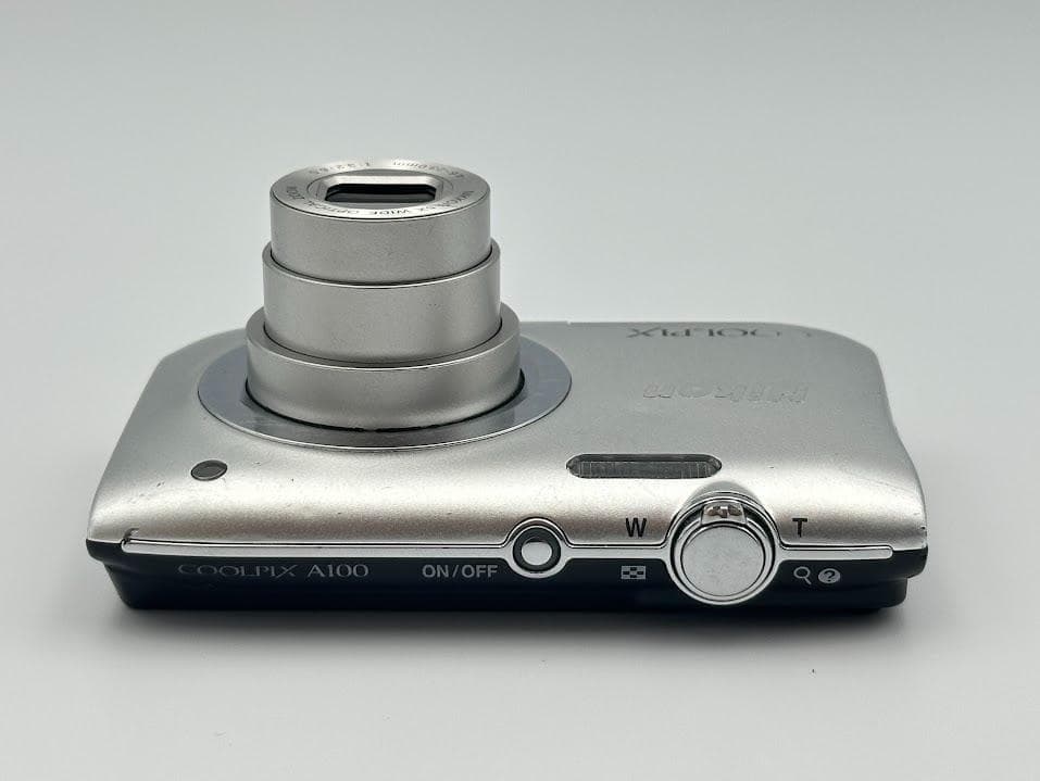 Nikon COOLPIX A100 シルバー コンパクトデジタルカメラ 動作品