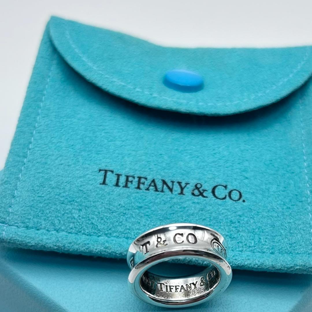 ティファニー リング シルバー 1837 ナロー 希少 Tiffany