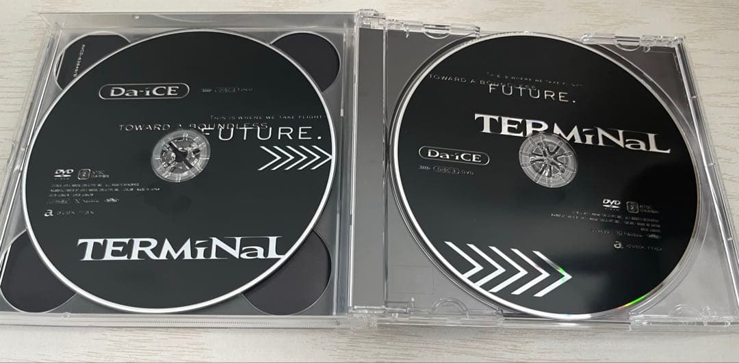 Da-iCE『TERMiNaL』DVD2枚組特典キーホルダーショッパー、ポーチ付
