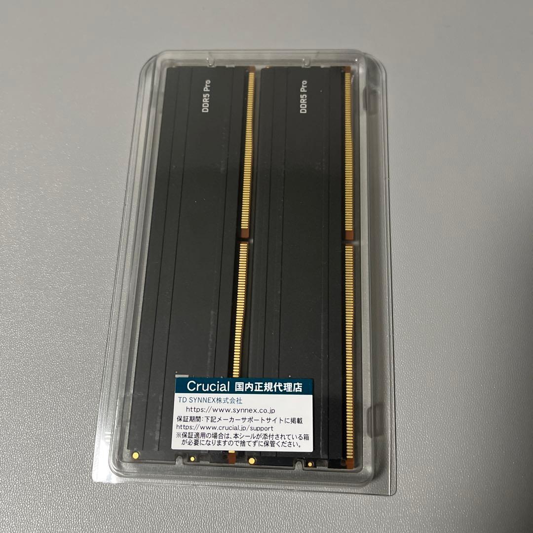 メモリー Crucial Pro 64GB (32GBx2) DDR5-5600