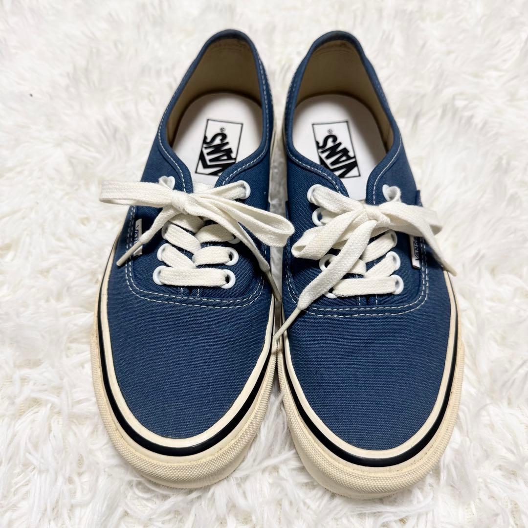 希少✨VANS style44 アナハイム オーセンティック 紺 25.5 廃盤