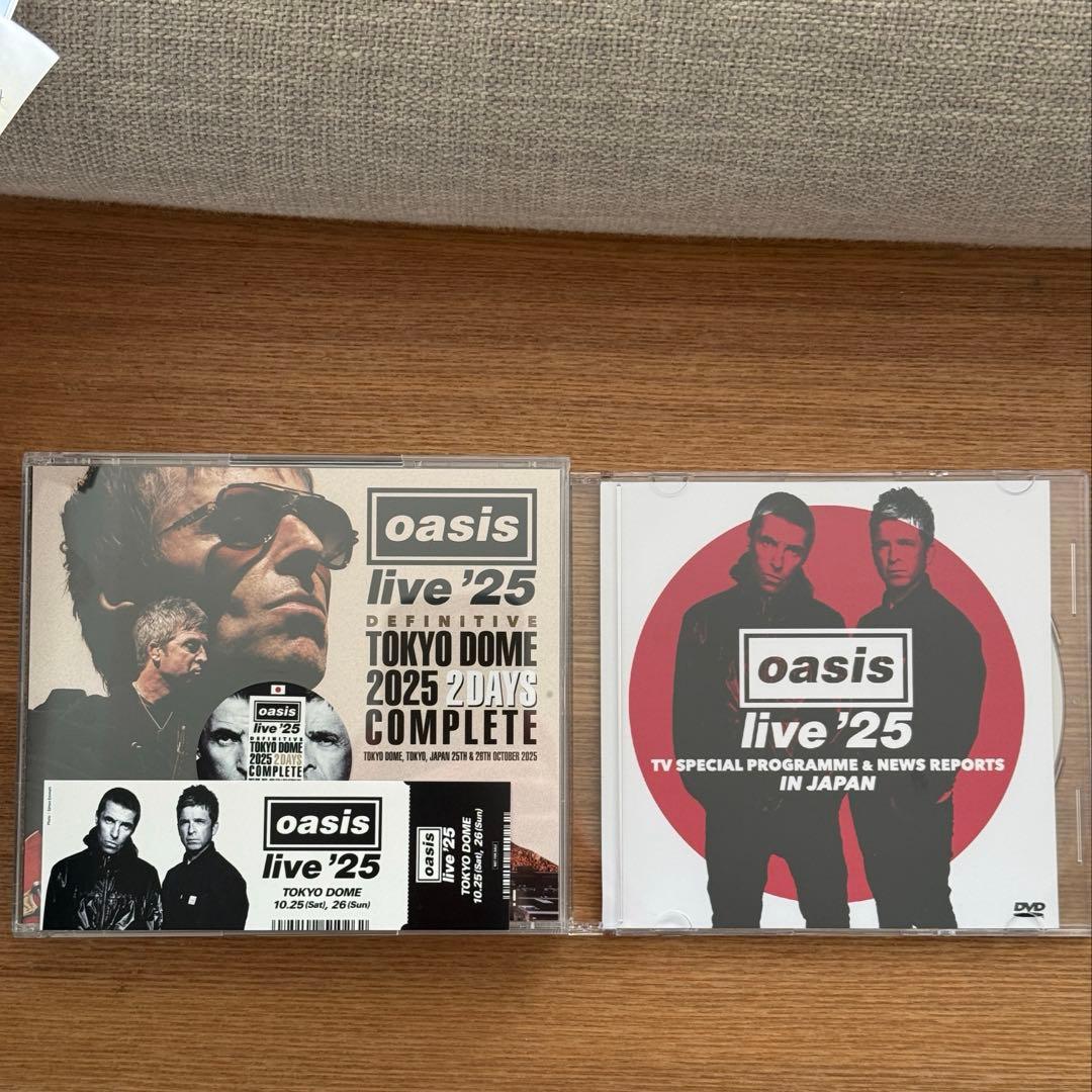 oasis DEFINITIVE TOKYO DOME 2025 LH 特典付き