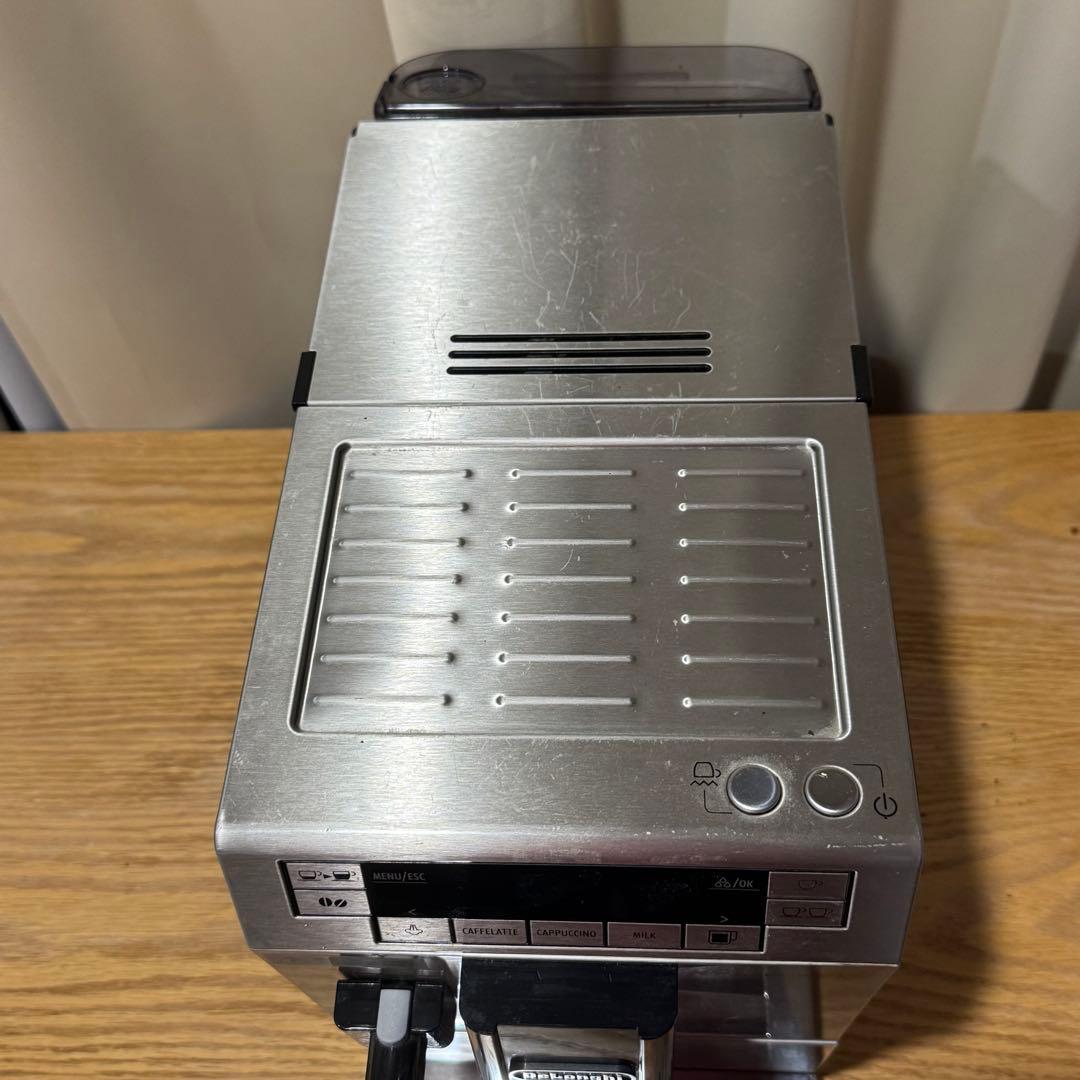 デロンギ　全自動コーヒーメーカー　プリマドンナxs エスプレッソ ミルクメニュー