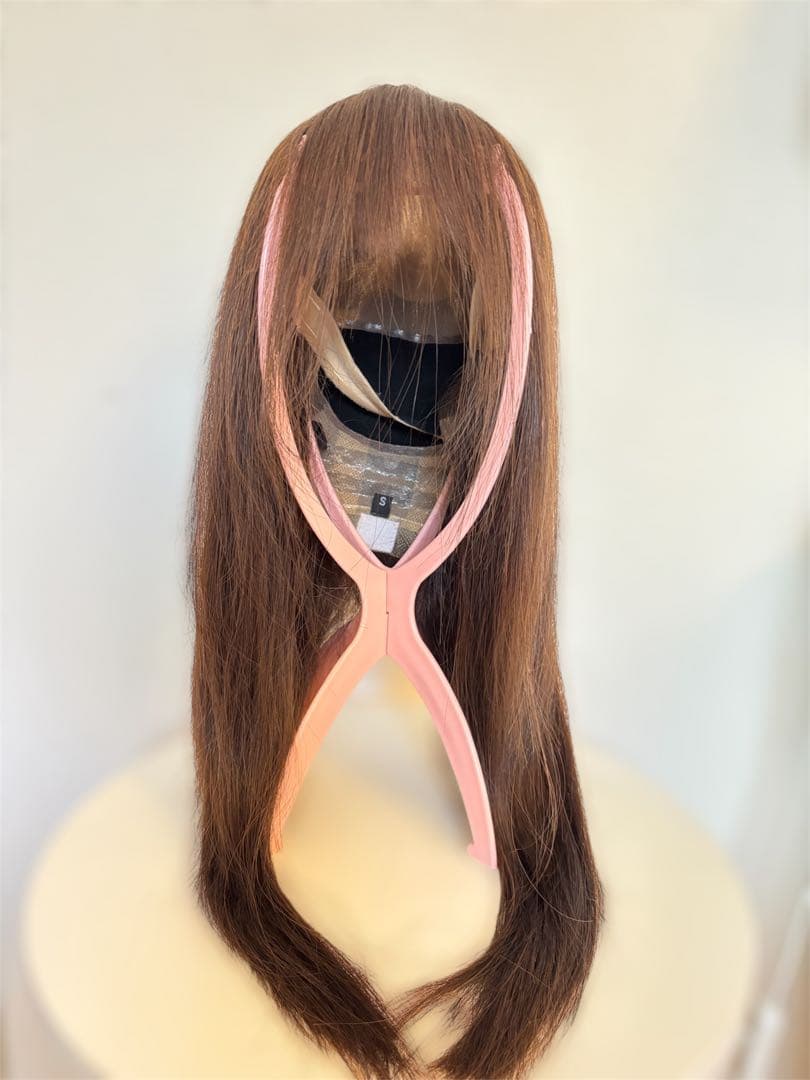 【医療用】あるさんウィッグ 人毛100％ ロング Sサイズ