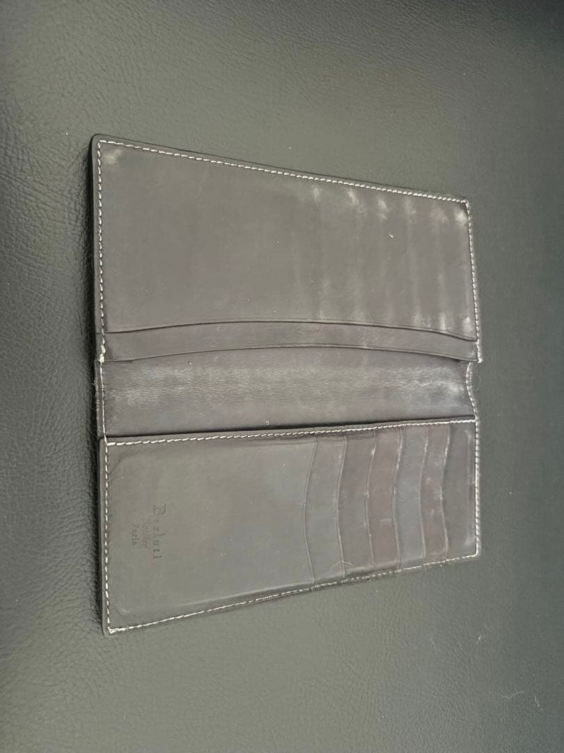 Berluti セコイア カリグラフィ スクリット レザー 長財布 二つ折り