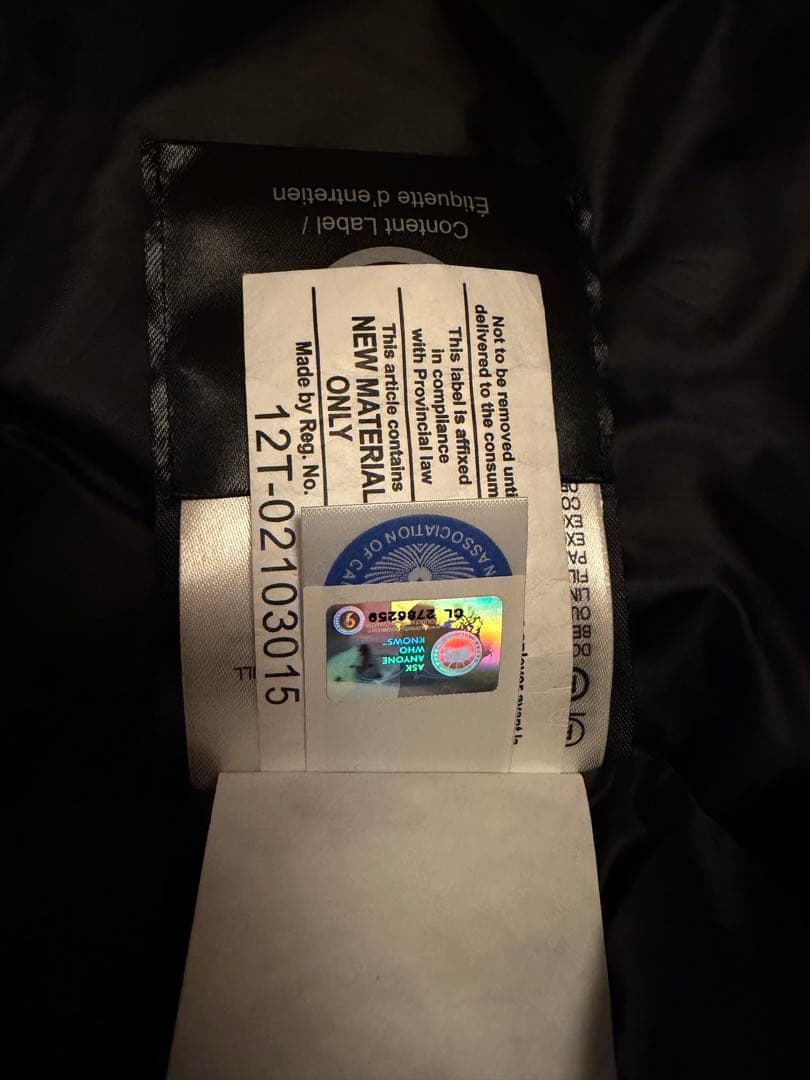 カナダグース  メイトランド ブラックレーベル希少ブラウン