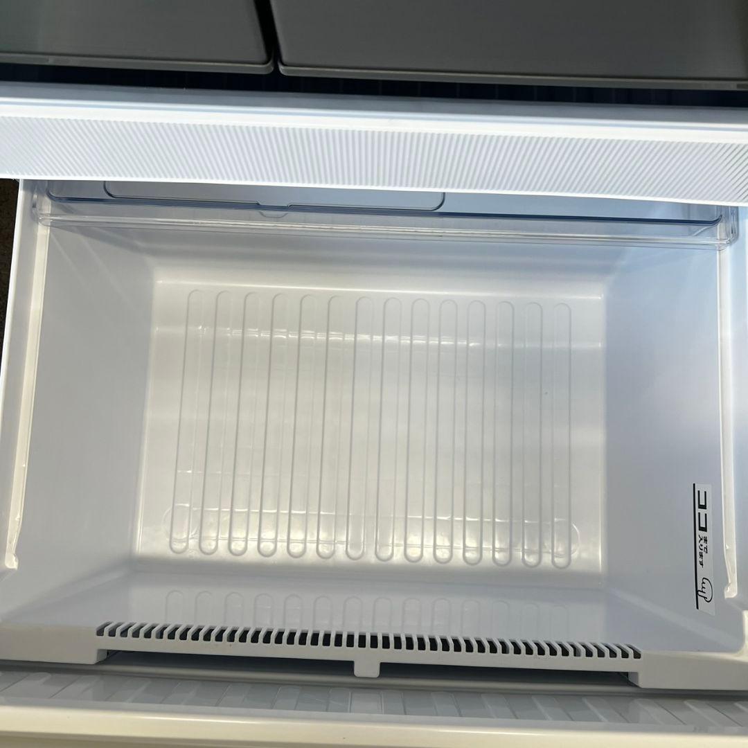 133 冷蔵庫　大型　シャープ　500ℓ 両開き　シルバー　安い　中古　設置無料