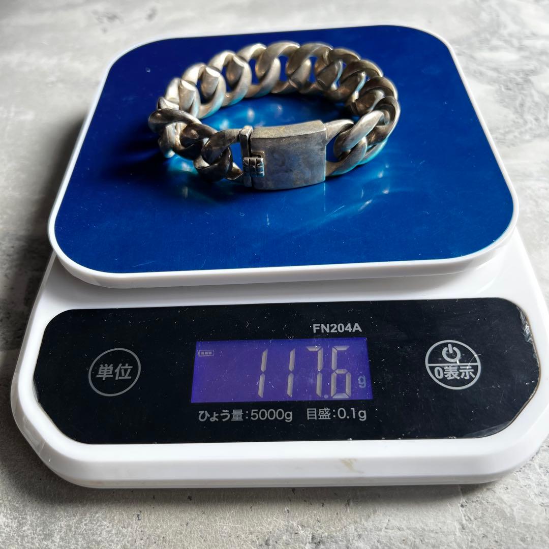 VINTAGE ヴィンテージ 喜平チェーン ヘヴィー ブレスレット メキシコ
