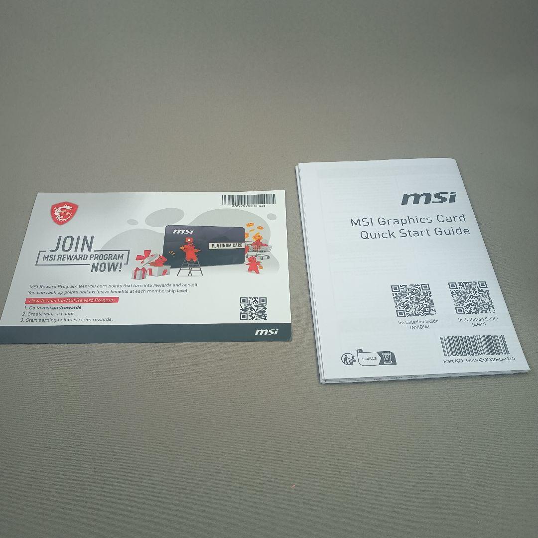 【中古】MSI RTX3050 VENTUS 2X XS 8G OC 6pin