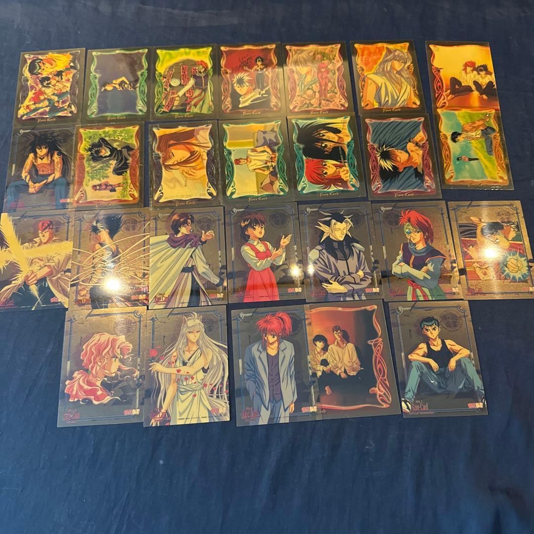 幽遊白書　カードダスマスターズ　クリアカード　300点以上大量まとめ売り