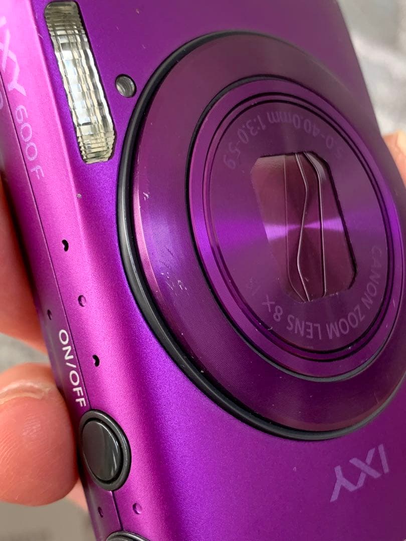 （動作未確認） Canon IXY 600F コンパクトデジタルカメラ