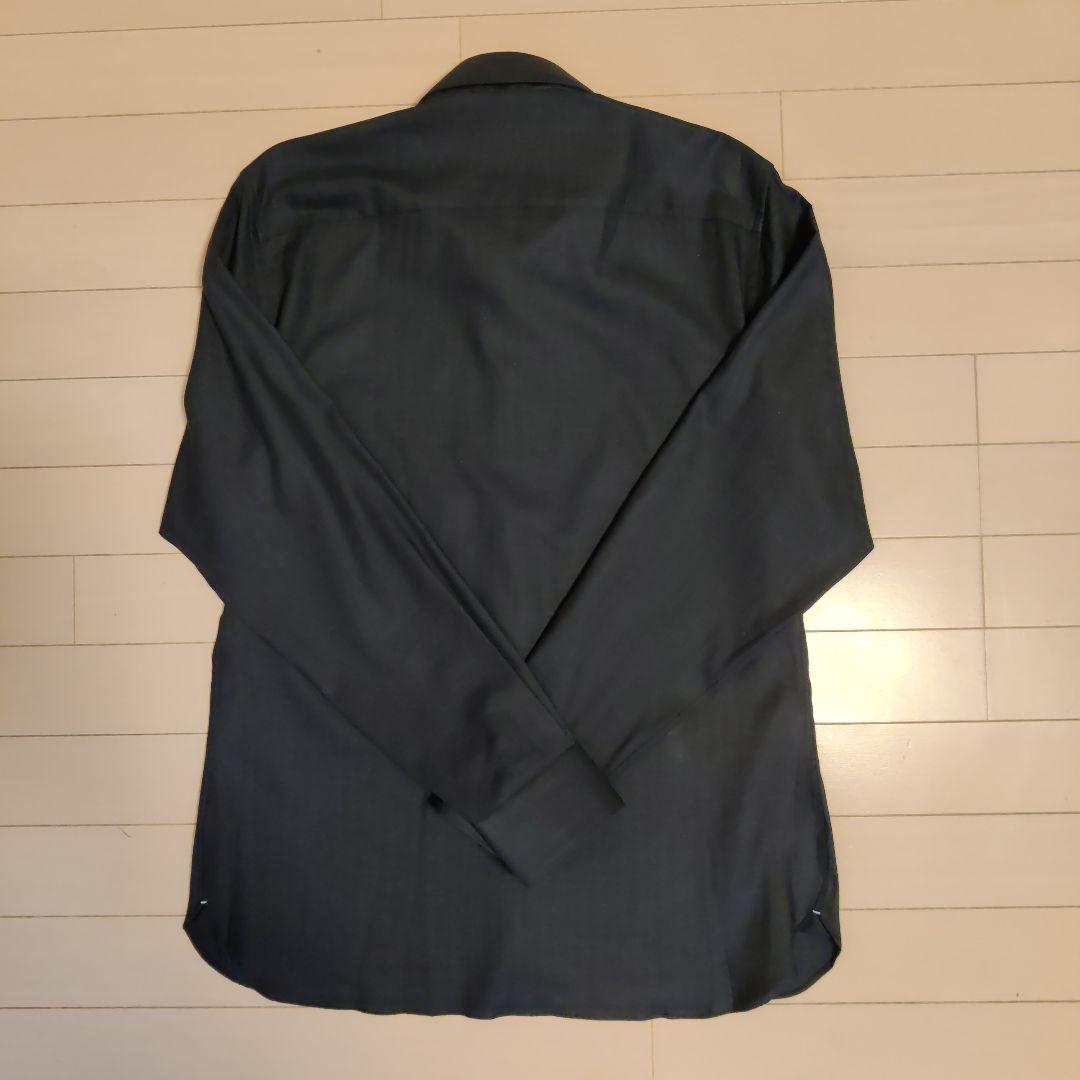 Z ZEGNA ダークグレー 長袖シャツ41