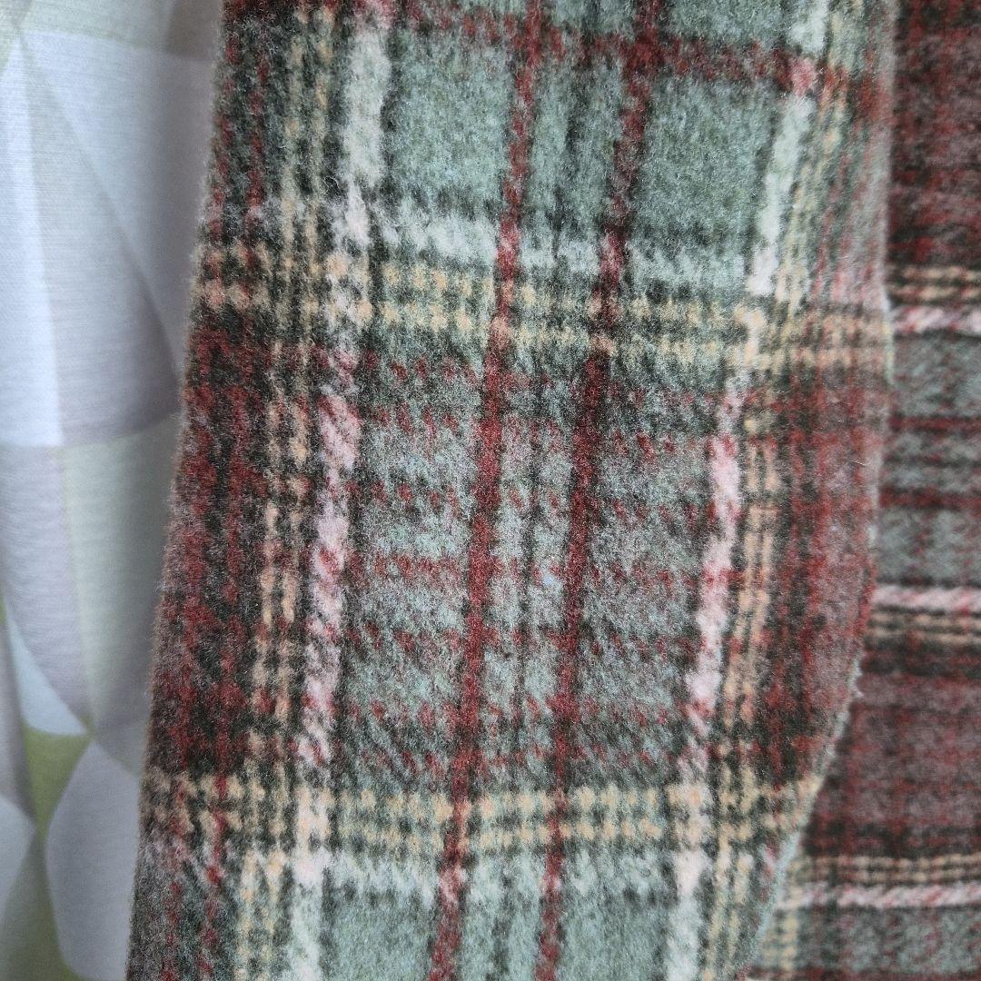 DOUBLE RL ウールチェックジャケット Mサイズ