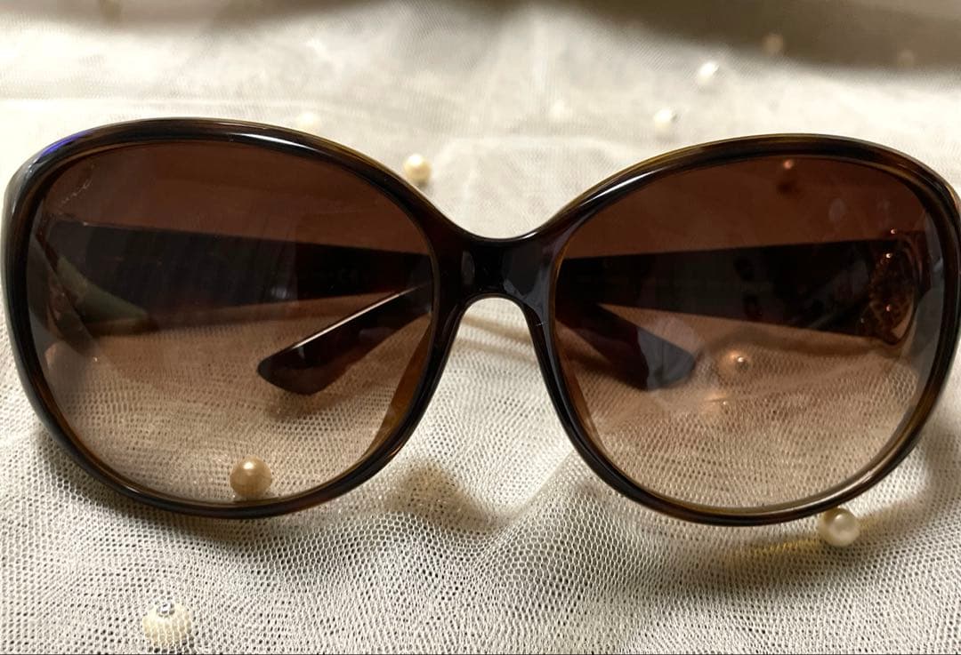 未使用品 GUCCI グッチ サングラス GG3726 ブラウン ベッコウ柄