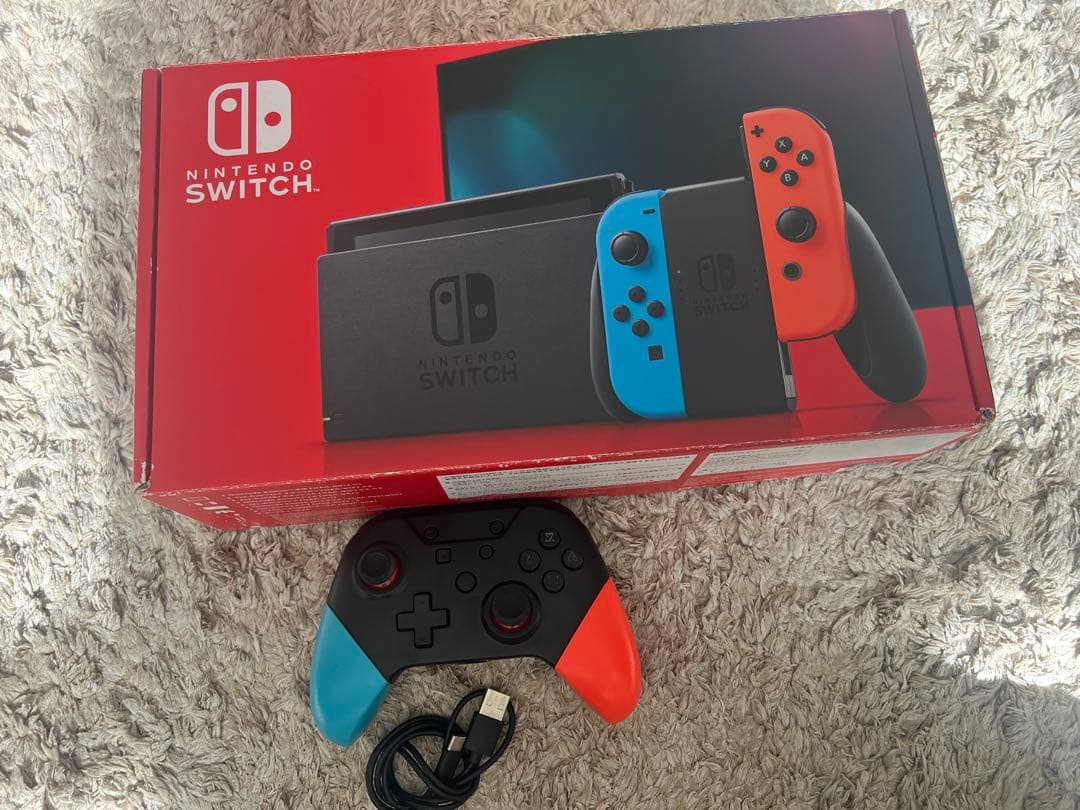 【箱有り】Nintendo Switch 本体 コントローラ付き
