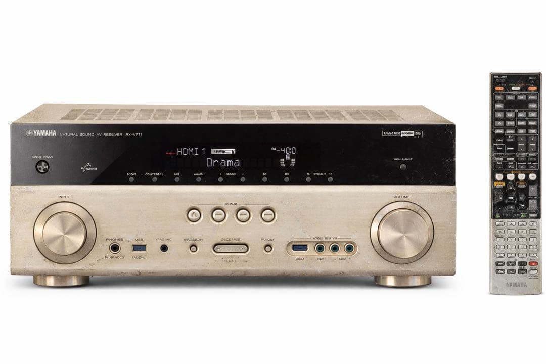YAMAHA RX-V771 AVアンプ HDMI対応 リモコン付 音出し確認済