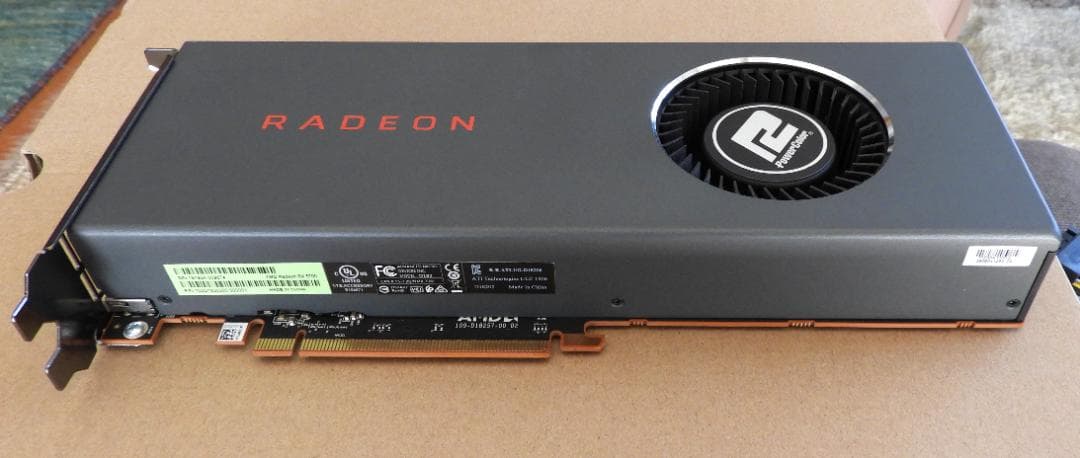 グラフィックボード・グラボ・ビデオカード PowerColor Radeon RX 5700 8GB GDDR6