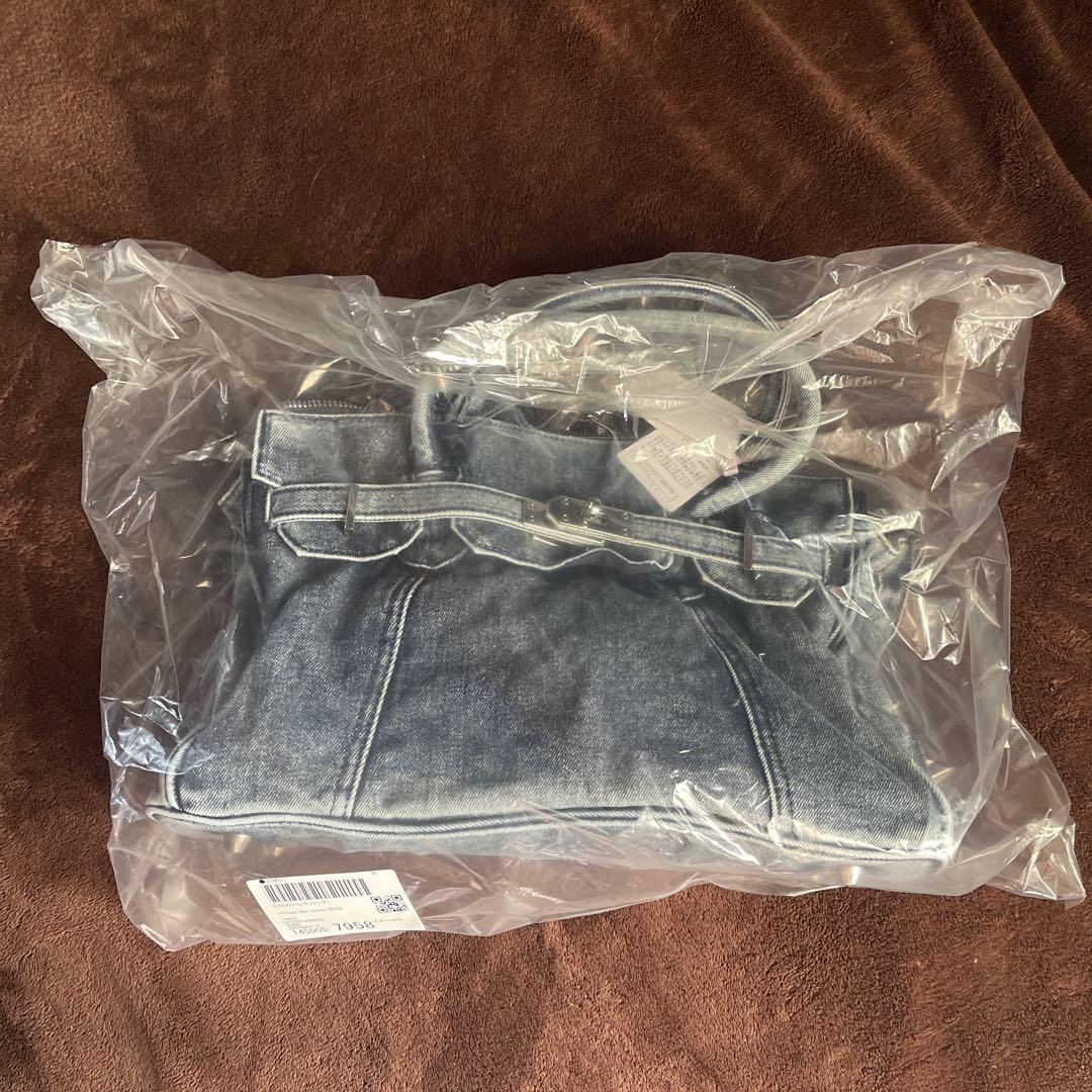 バッグ GYDA vintage like denim BAG