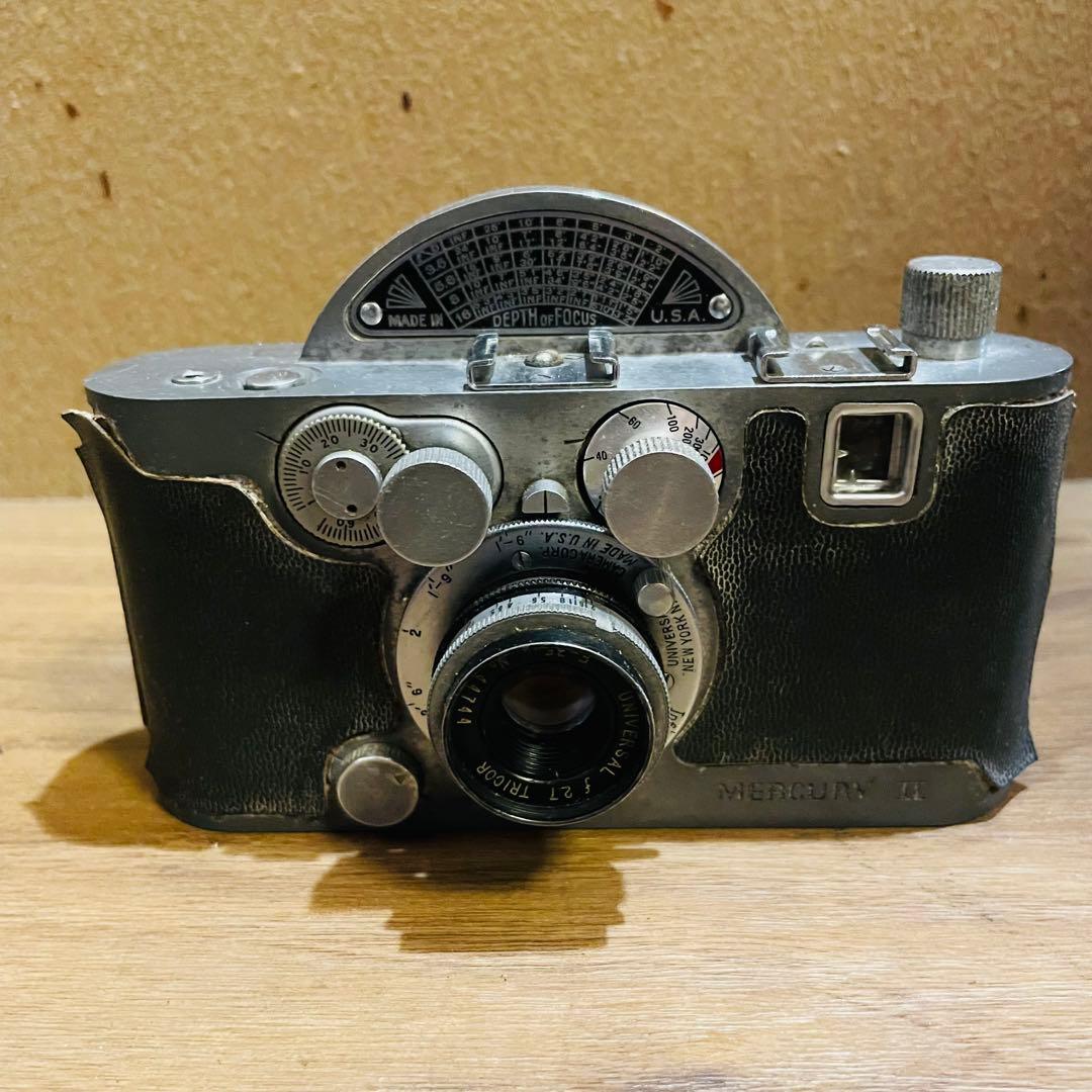 MercuryⅡ フィルムカメラ USA製 UNIVERSAL F=35mm