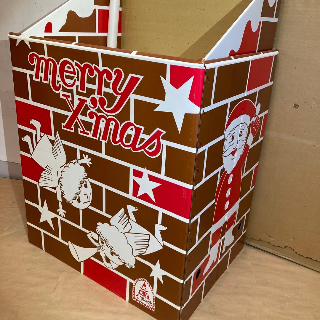 希少 くすの木 クリスマスフェア 販売台 展示 店頭ディスプレイ 昭和レトロ