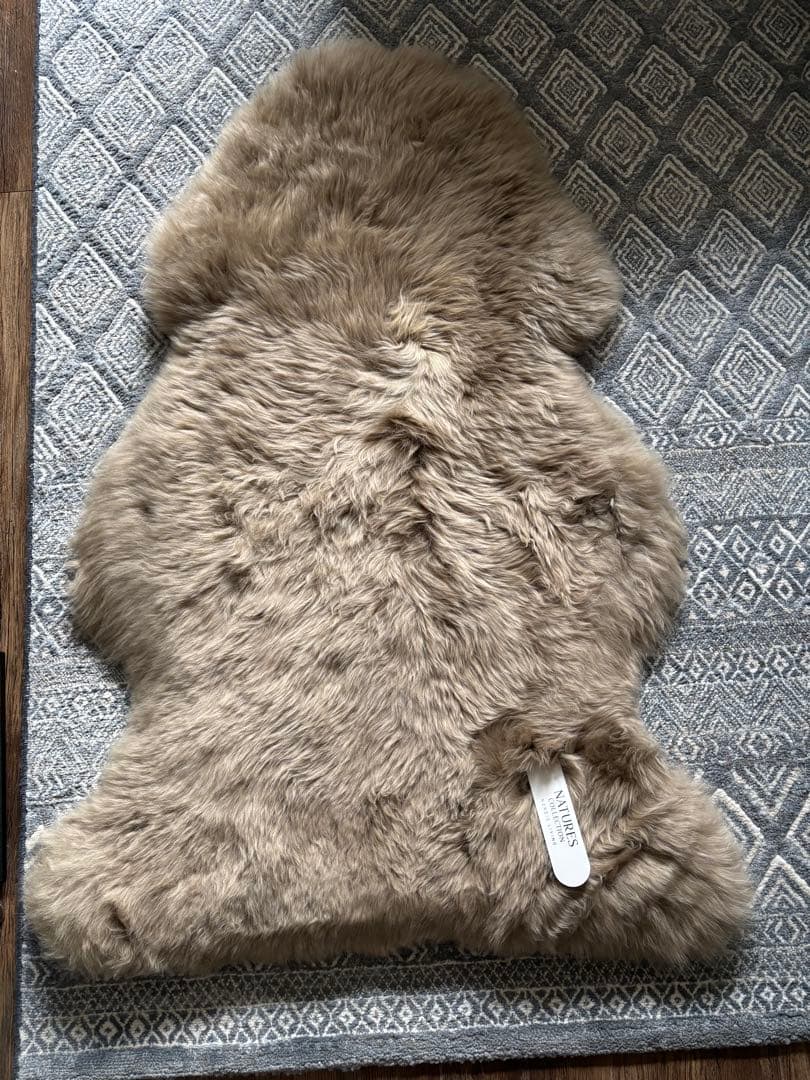 Natures Collection ニュージーランドシープスキンラグ L