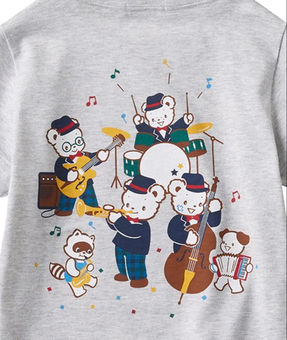 ファミリア　男の子　ファミちゃん　110 半袖　Tシャツ　チェック　バースデー