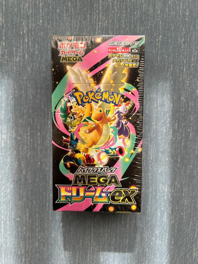 MEGAドリームex シュリンク付 1BOX ポケモンカードゲーム【新品未開封】