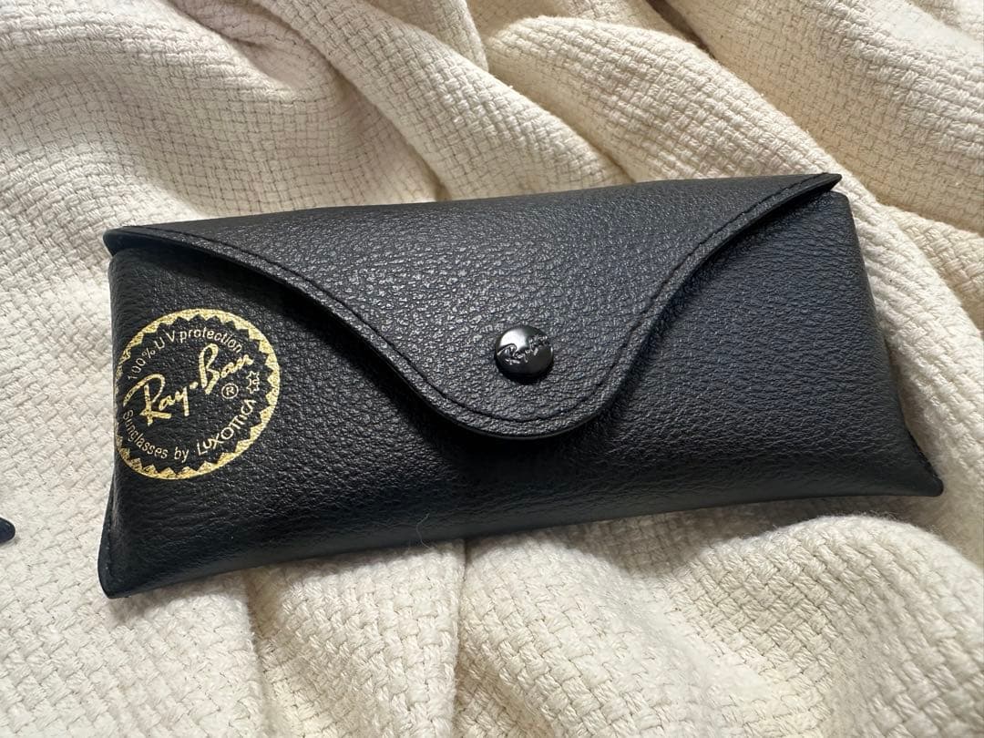 Ray-Ban ラウンドサングラス ブラウンレンズ、外箱、純正ケース付き