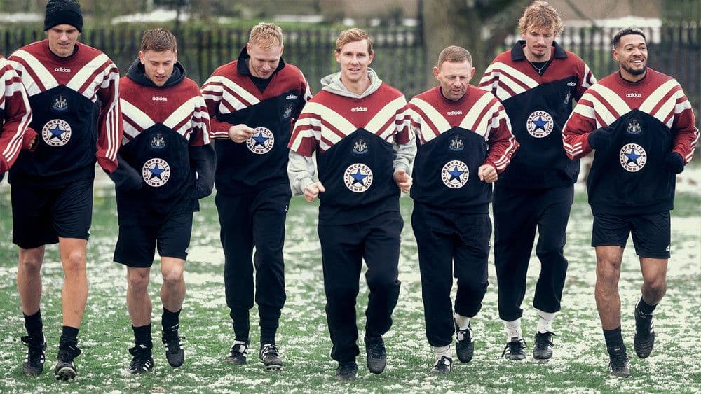 ★当時物美品★ニューカッスル・ユナイテッド　トラックジャケットadidas