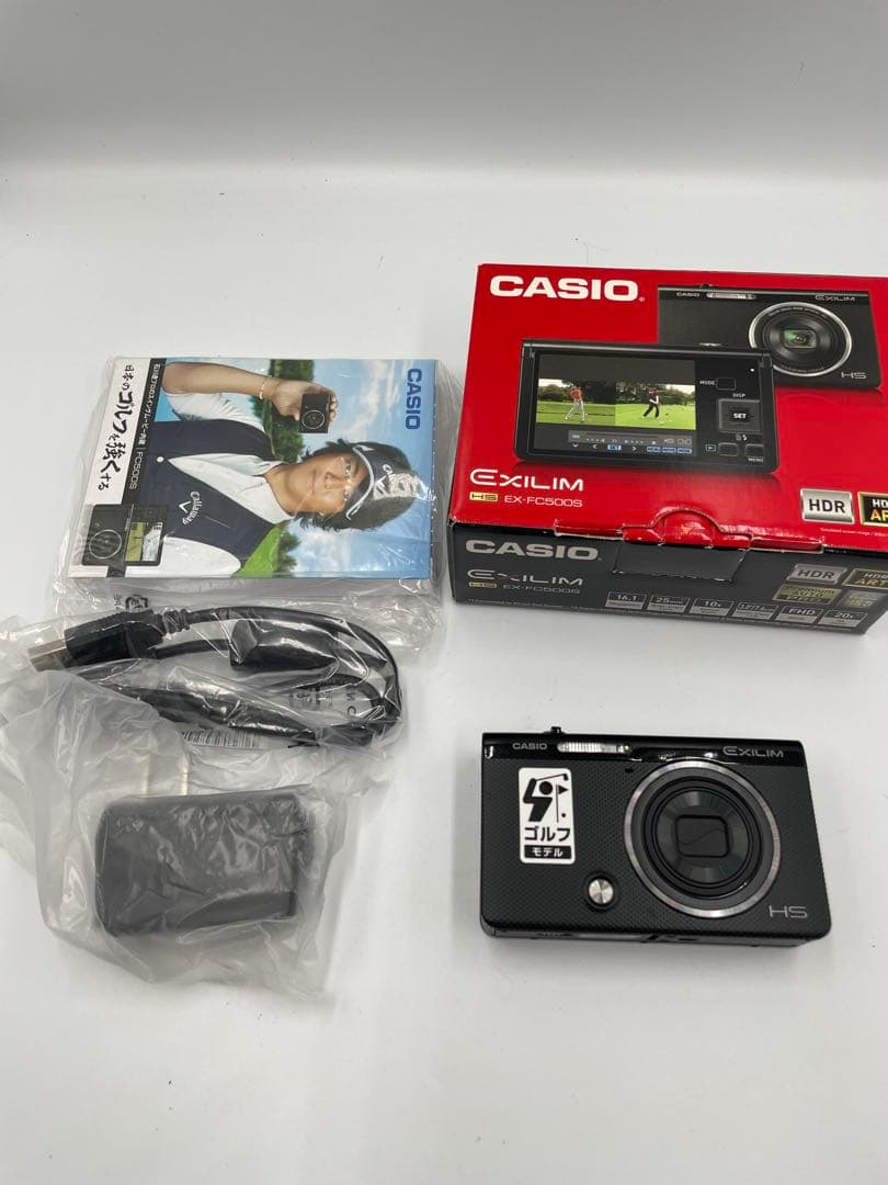 CASIO EXILIM EX-FC500S ゴルフモデル デジカメ 動作確認済