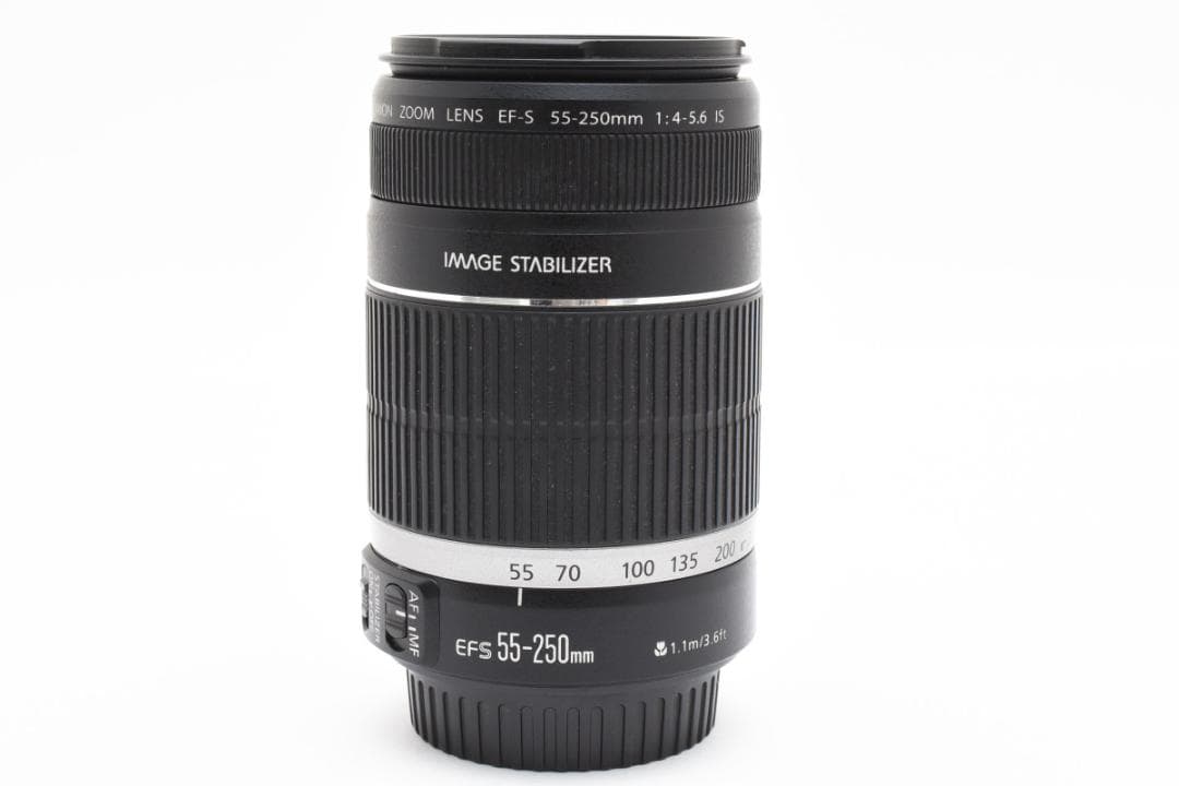 超美品 キヤノン EF-S レンズ 55-250mm f4-5.6 Canon