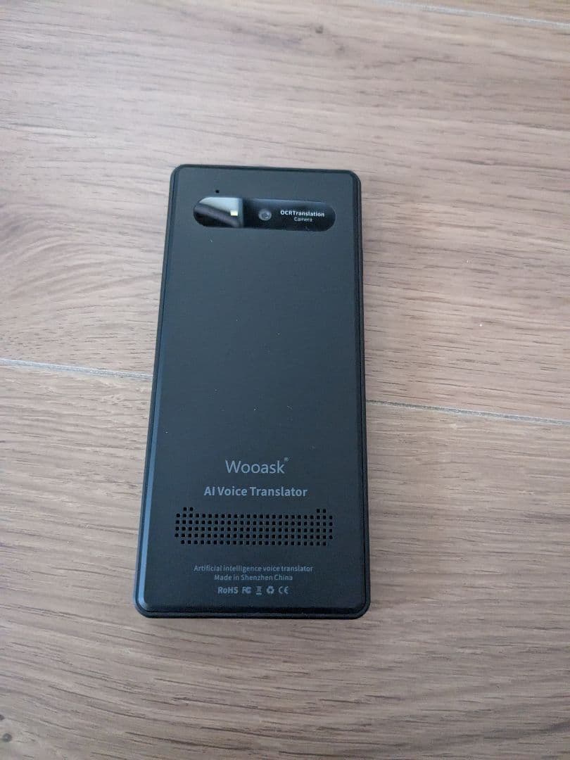 Wooask AI Voice Translator w12 ケース付き