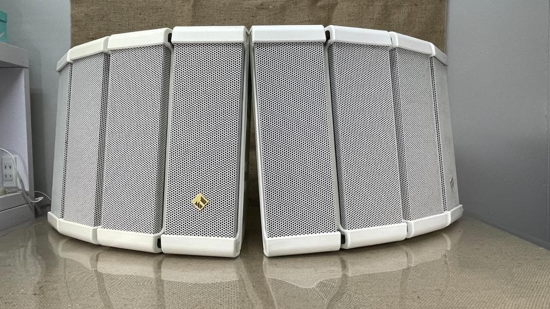 【2台セット】TOA 可変指向性スピーカー HX-5W ホワイト 取付金具付き