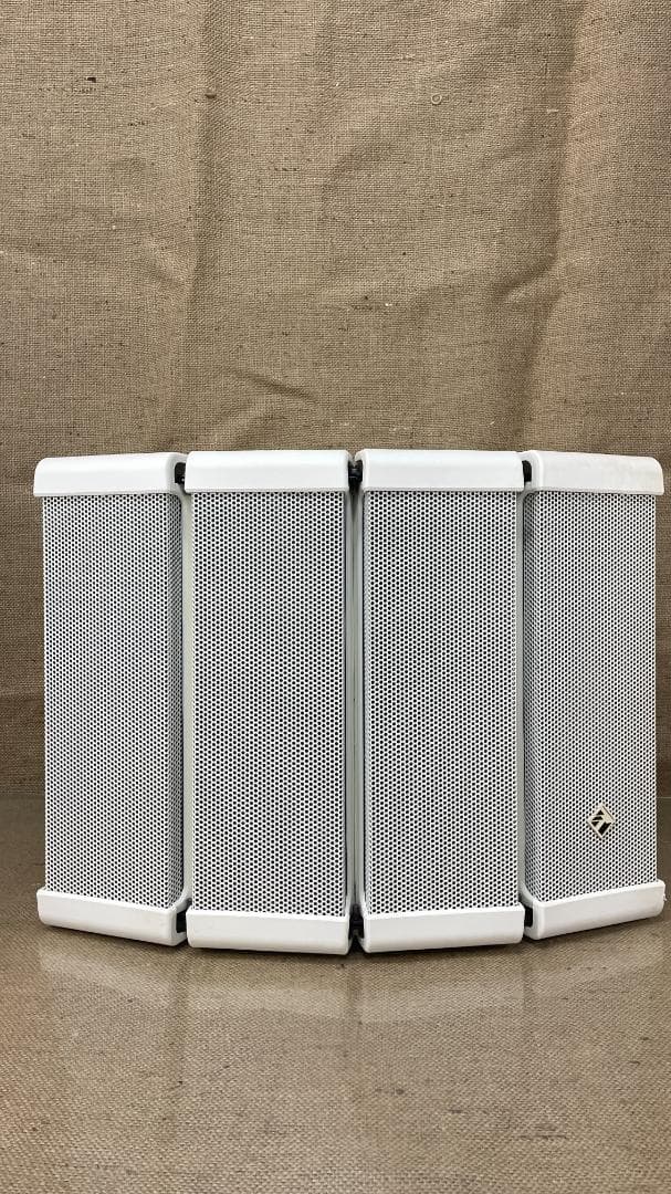 【2台セット】TOA 可変指向性スピーカー HX-5W ホワイト 取付金具付き