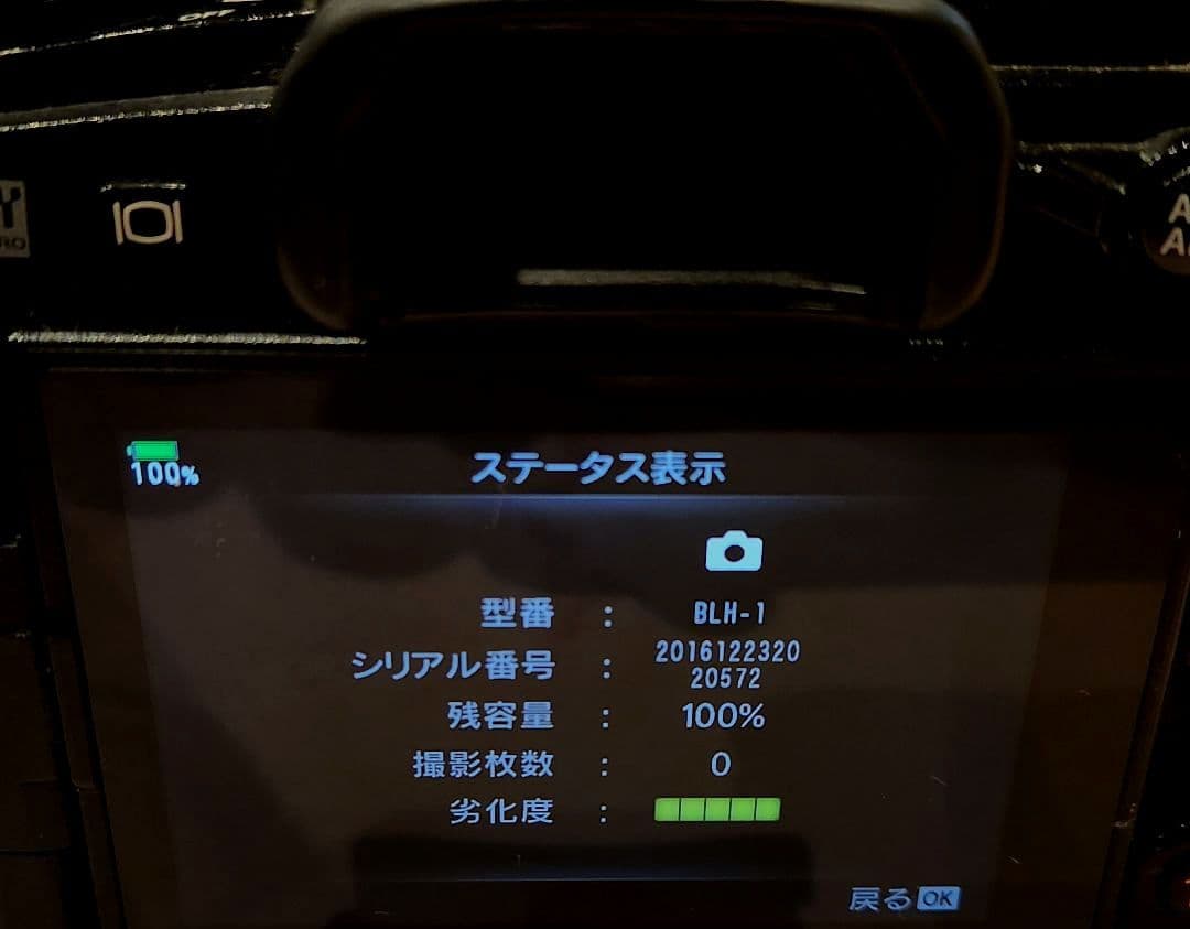 OLYMPUS OM-D E-M1 Mark II ボディ 付属品