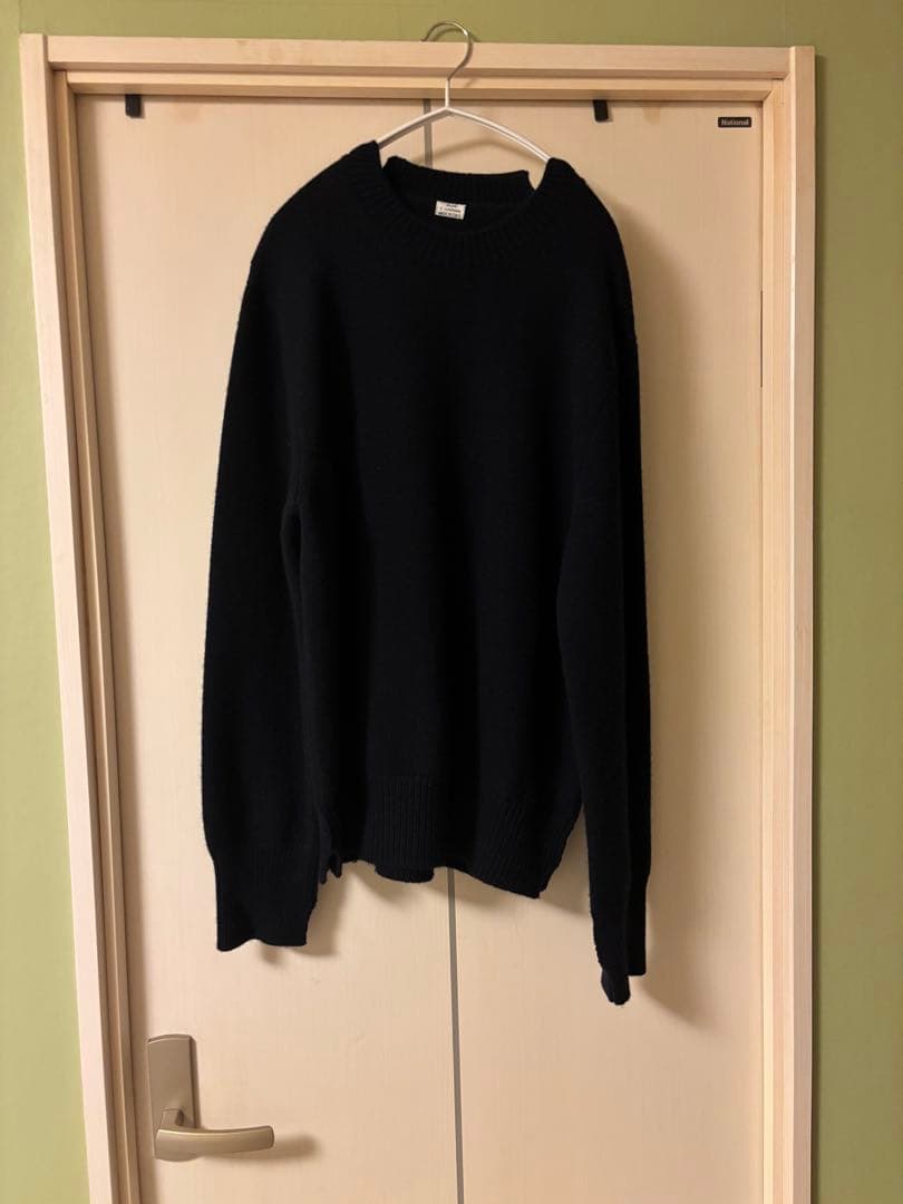 lundman ニット　ネイビー