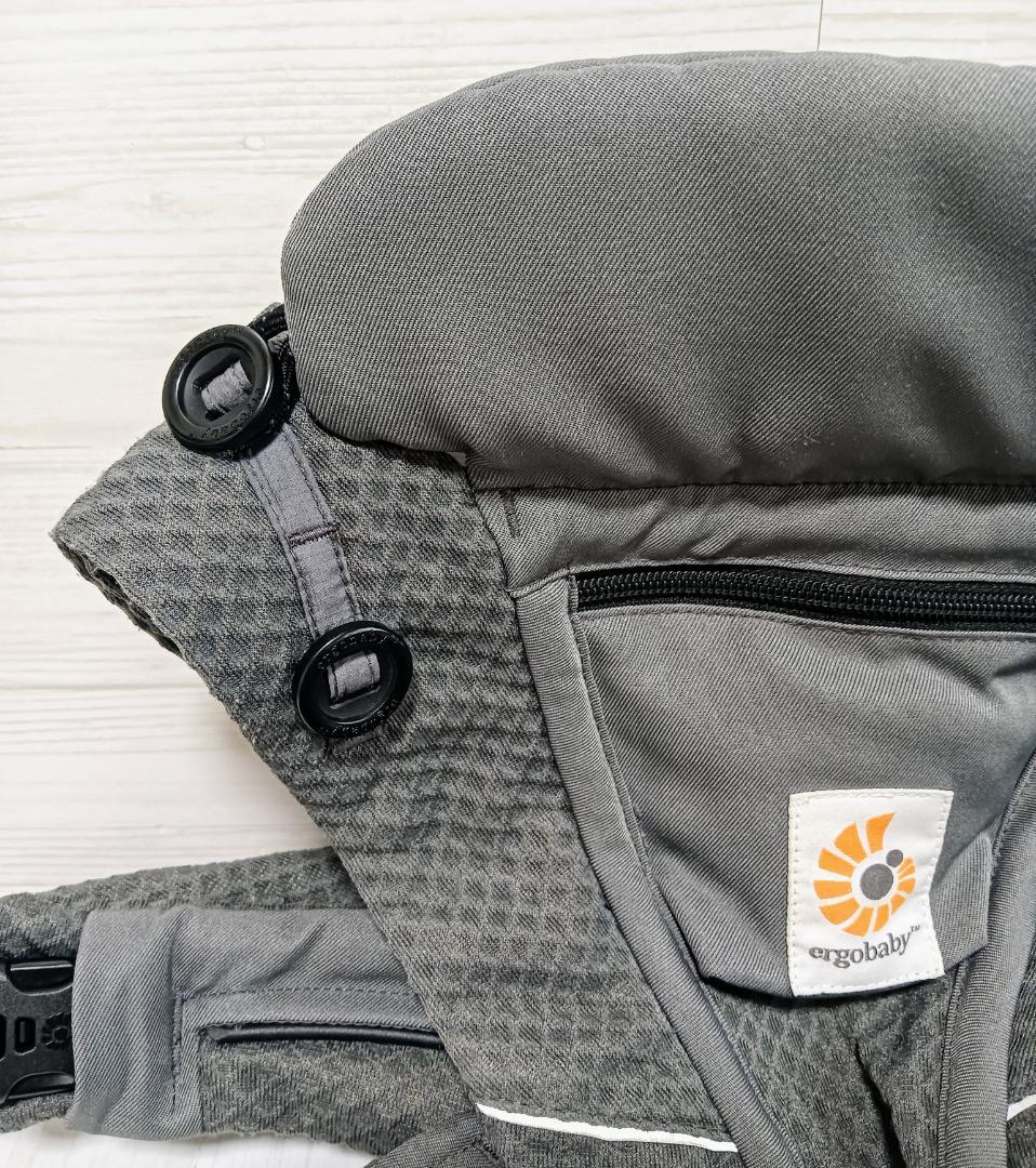 【美品】エルゴベビー OMNI Breeze グラファイトグレー 抱っこ紐