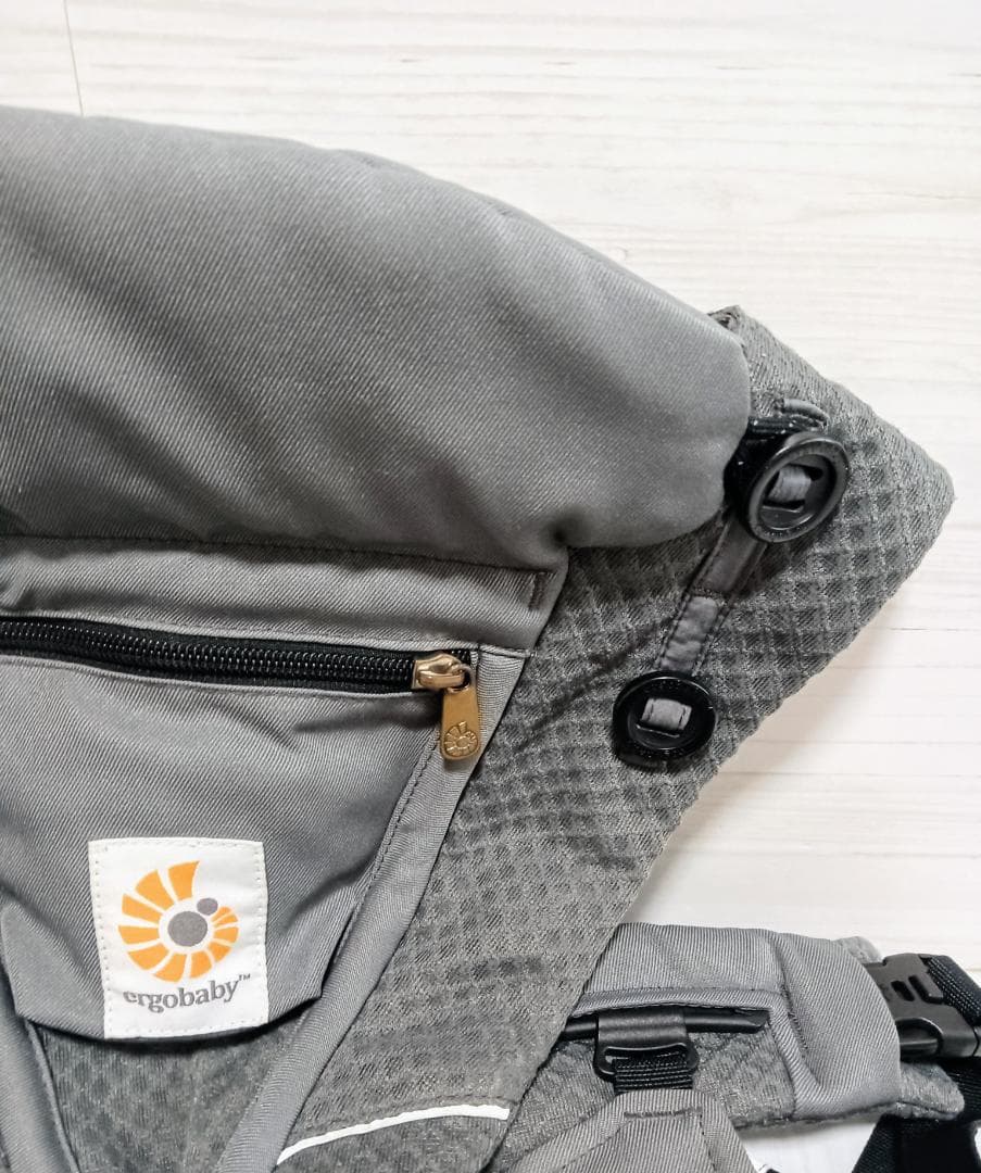 【美品】エルゴベビー OMNI Breeze グラファイトグレー 抱っこ紐