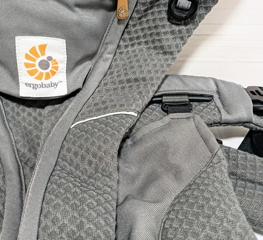 【美品】エルゴベビー OMNI Breeze グラファイトグレー 抱っこ紐