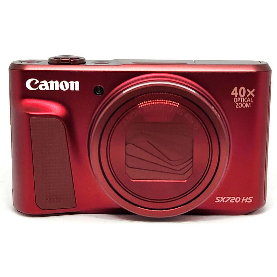 【美品】 Canon PowerShot SX720 hs レッド 動作品