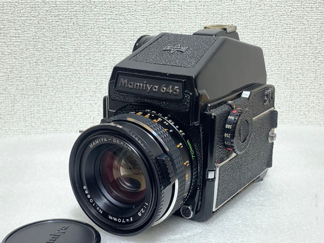 フィルムカメラ Mamiya M645 1000s 2.8 70mm