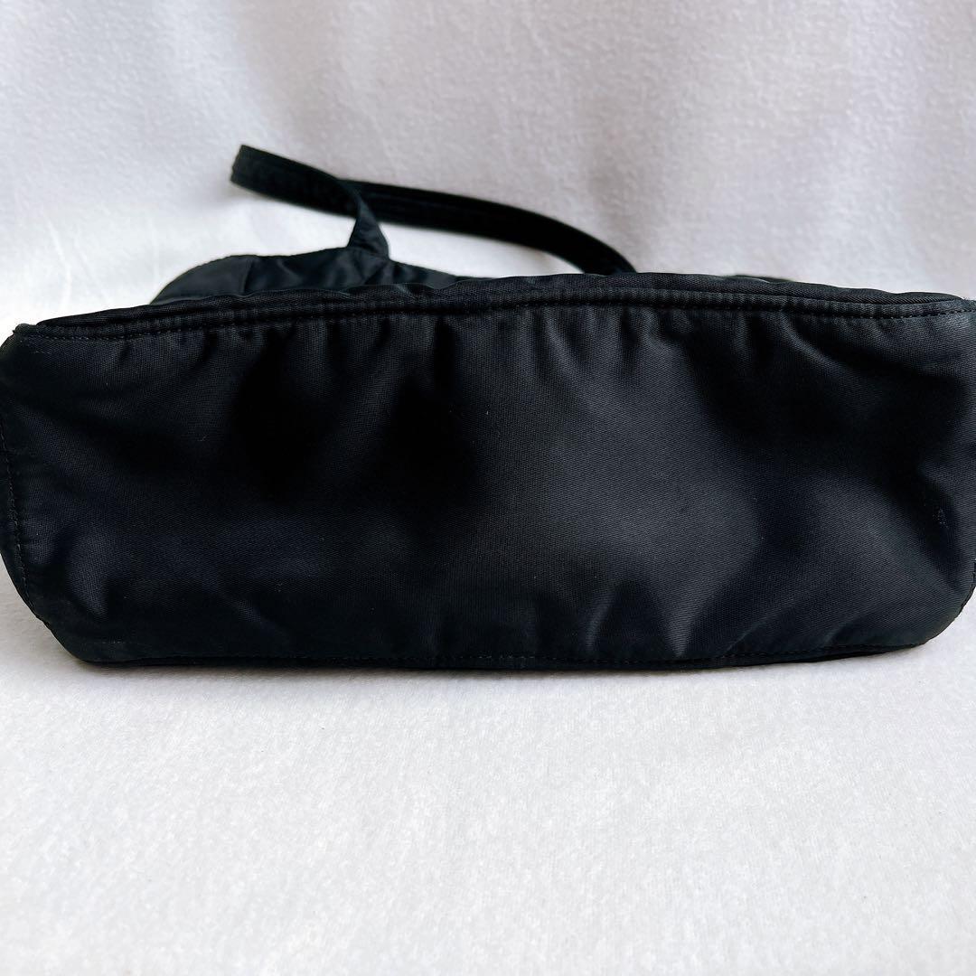 ポーター CREAM トートバッグ ポーチ付 黒 ナイロン ハンド ナイロン