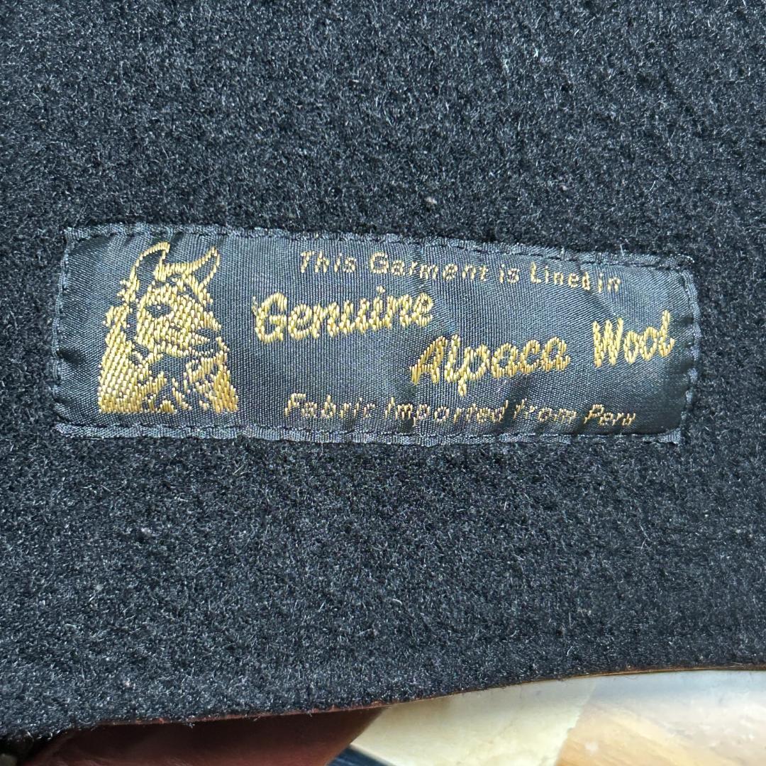 希少　エアロレザー　ボードレーサー　アルパカインナー　馬革　ホースハイド　赤茶