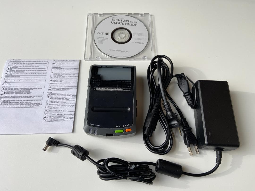 SII サーマルプリンター モバイル レシートプリンター(DPU-S245)