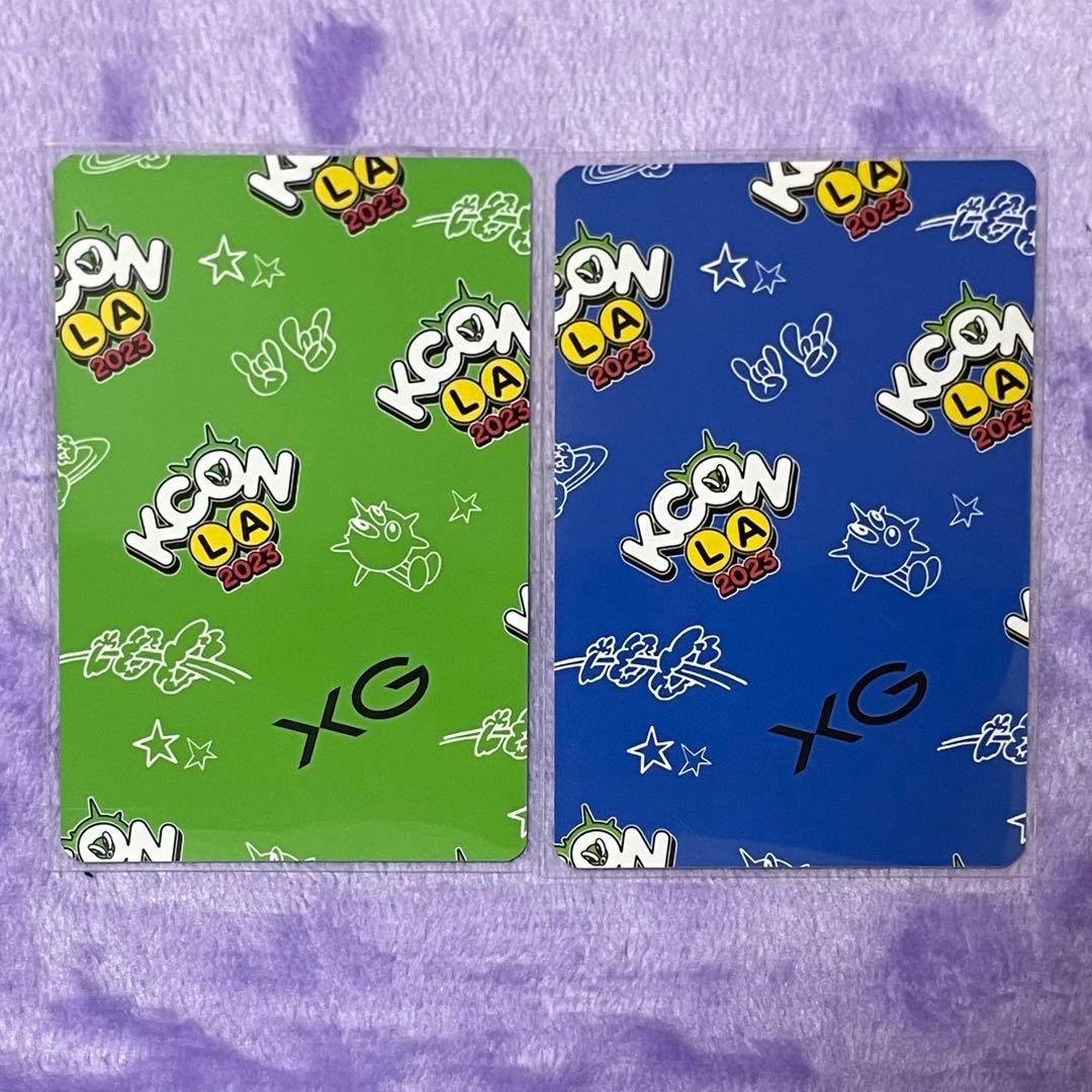 XG HARVEY ハーヴィー KCON LA 2023 トレカ 2枚セット