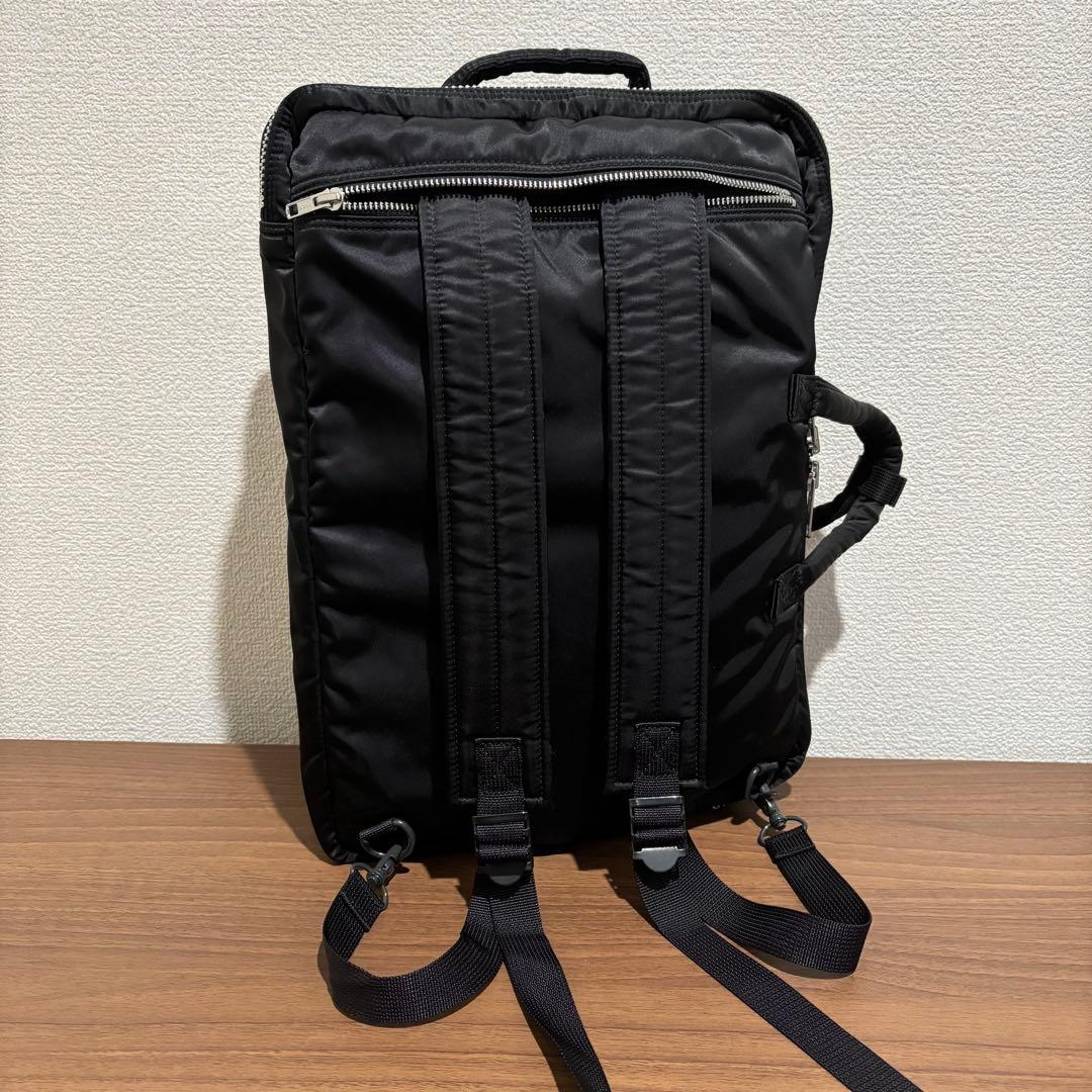 【美品】PORTERポーター タンカー 3way 2層式ブリーフケース リュック