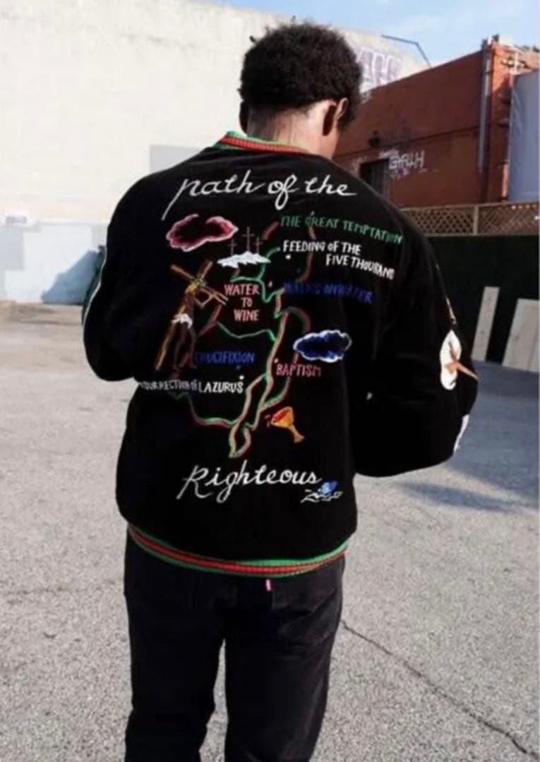 SAINT MICHAEL x DENIM TEARS リバーシブル スカジャン