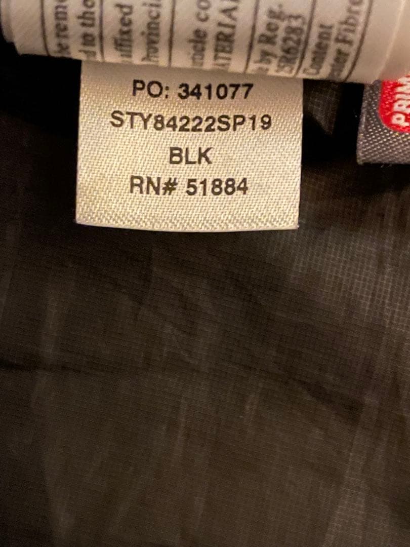 パタゴニア　ナノパフフーディー　ブラック　Sサイズ