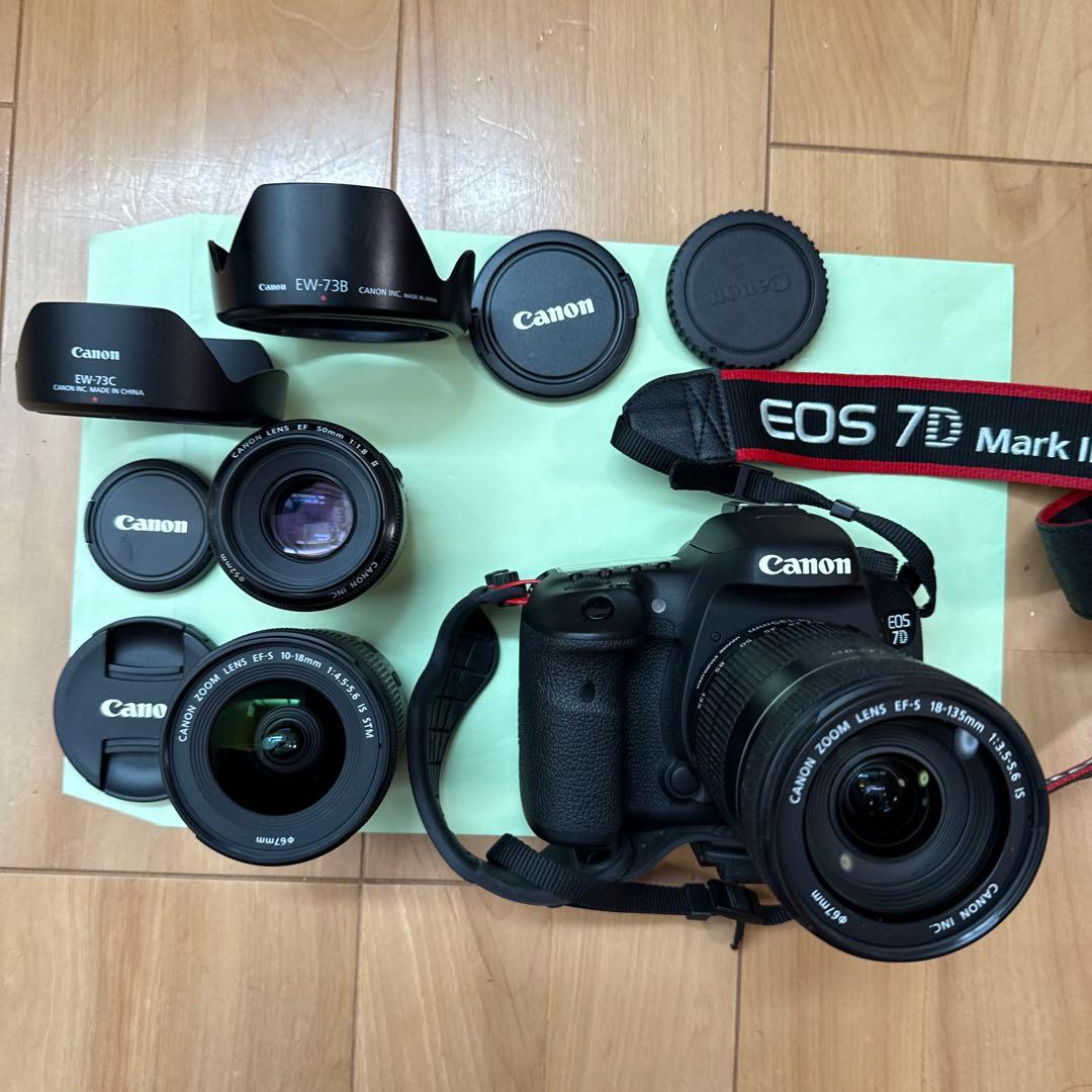 Canon EOS 7D Mark II レンズセット　他付属品まとめ売り